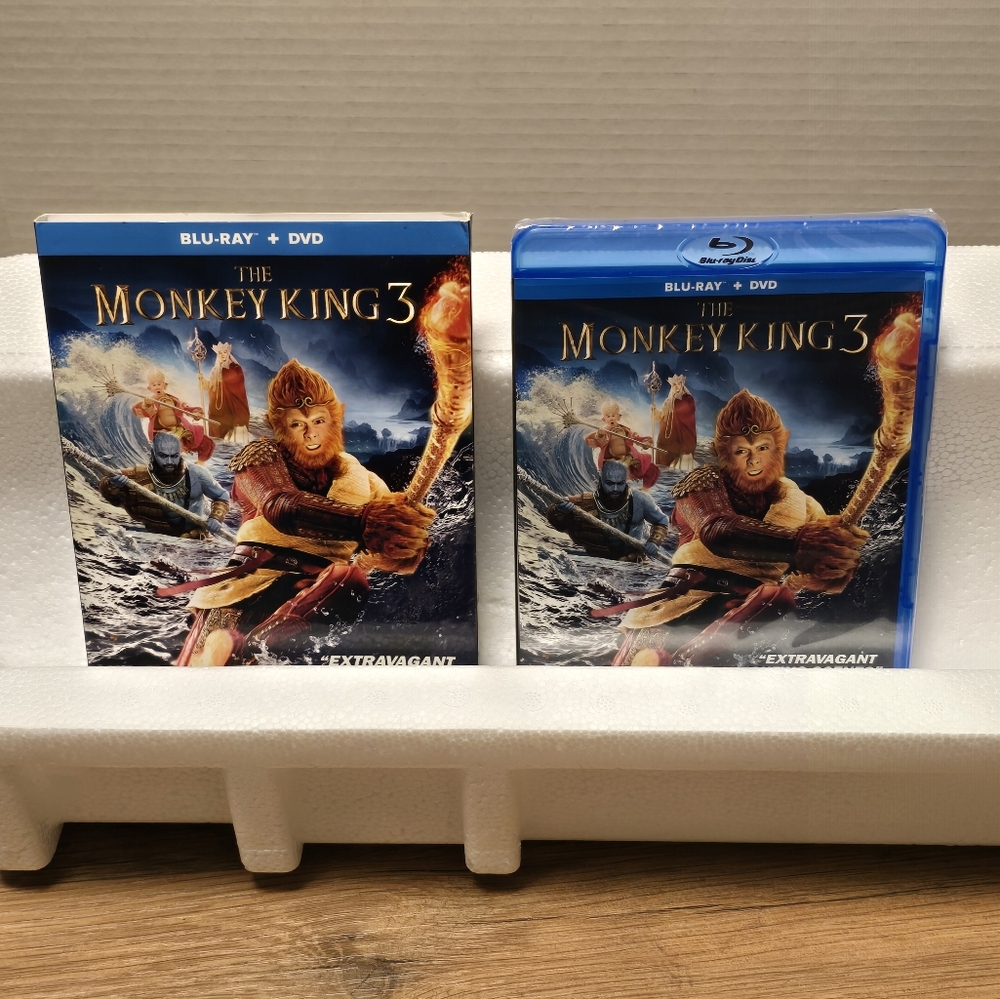 NEW RARE OOP HTF The Monkey King 3 III Blu-ray / DVD Combo with Slipcover Sealed
